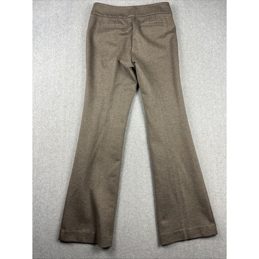 Talbots Pants Womens 6 Beige Bootcut Flare Stretch Soft Career Chino Trousers - Picture 9 of 10